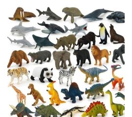 Фигурки динозавров и животных