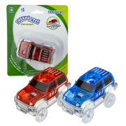 1toy гибкий трек кроссовер, с 3 ламп., на блист.,15,5*18см