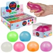 1toy Крутой замес Супергель шар матовый 6цв.в асс. 6см, в ПВХ кор., 12шт.в дб.