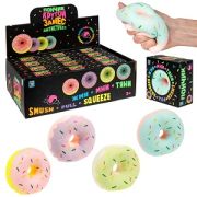 1toy Крутой замес пончик 4цв.в асс. 8*3,5см, в коробочке, 12шт в дб
