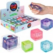 1toy Крутой замес Супергель куб 4 цв.в асс. 5см, в ПВХ кор., 12шт.в дб.