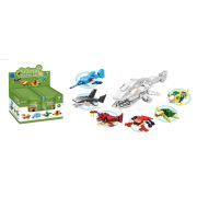 1Toy Blockformers «Океан» (д/б 24 шт., в асс. 6 видов, из 6 шт. собирается большой кит)