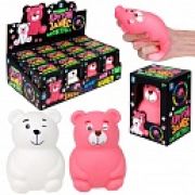 1toy Крутой замес, милый мишка подмигивает 2 цв. в асс, 9*6,5*5,5см, в кор., 12 шт.в дб.