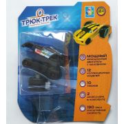 1toy Трюк-трек Машинка фрикционная (пластик + металл) с 1 аксессуаром, ассорт. 12 шт.