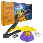 1toy Трюк-трек: «Катапульта-камикадзе»  Набор: трек + 1 машинка + 1 аксессуар