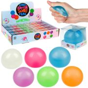 1toy Крутой замес Супергель шар матовый 6цв.в асс. 4см, в ПВХ кор., 24шт.в дб.