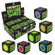 1toy Крутой замес, шар 10см, светится в темноте, 6 шт в д/б