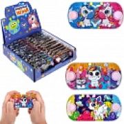1TOY Игра с водой насади колечки единороги, 3 вида в асс. 12*6*2,3см, 24 шт в дисплей боксе