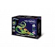 1TOY NEXTREME Гибкий трек  Динопарк 112 дет., диномобиль, сменный кузов, 2 стойки, в кор.34,5*24*8,5см