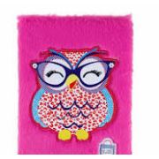 LUKKY Блокнот А5 «Совёнок», плюшевый, 80 листов