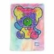 LUKKY Блокнот А5 «Медвежонок», плюшевый с пайетками, 80 листов