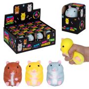 1toy Крутой замес хомяк 3цв.в асс. 7,5*5,5см, в коробочке, 12шт в дб