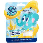 Кристаллы с треском Ellyfun 1 цв желтый