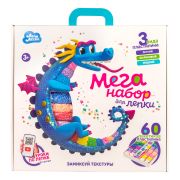 Игрушка для детей старше 3х лет: Легкий пластилин ТМ «Лепи Легко», большой набор «Мега-Лепка»