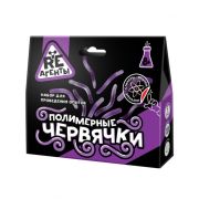 Игрушка: Научно-познавательный набор «Полимерные червячки», фиолетовый, модели «Re-Агенты»