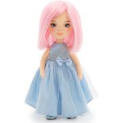 Billie в голубом атласном платье 32, Серия: Вечерний шик (6/6) SS06-06