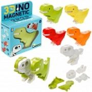 1TOY 3Dino Magnetic Тираннозавр, сборн., с магн., цвет в асс., коробка с окном