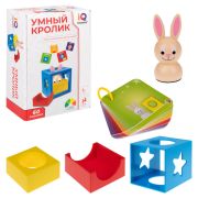 1toy IQ ТРЕНИНГ Настольная логическая игра «Умный кролик», в кор. 28,8*24*10,5 см.