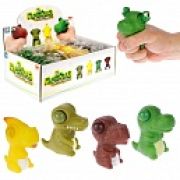 1toy Жмяка «Динозавры и др.» 4,6х7x7,5 см, 4 вида в асс., 12 шт. в д/б