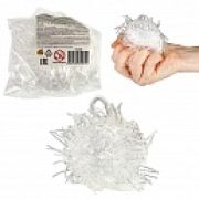 1toy Жмяка, белый Шар с мелкими шариками 8 см