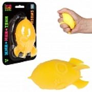 1toy Крутой замес жёлтая ракета 11*5cm, блист.11*16см