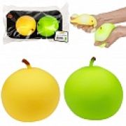 1toy Крутой замес Супермаркет яблоко голден 6см, 2 шт на подложке