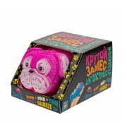 1toy Крутой замес, Супер Мопс, тянущийся, цветная коробка, 8,5см, ярко-розовый