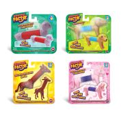 1TOY Крутой растяг 4 вида в асс., единорог, лама, жираф, собачка
