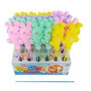 1TOY Мы-шарики! Мыл.пуз. колба с зайкой-трещоткой, 56 мл д/б