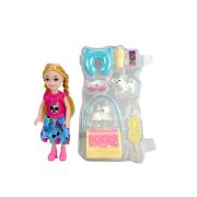 Alisa Little Love. Кукла 15,2 см (блонд., с двумя питомцами и аксесс.), в кор. 17х4,2х20 см