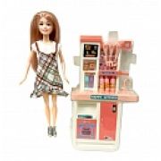 Alisa My Day. Набор с куклой «Кухня», в комплекте с акс., в кор. 25х6,5х34 см