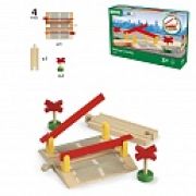 BRIO Ж/д переезд, 4 элемента, длина 10,8см