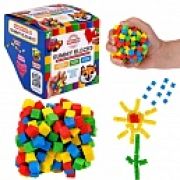 GUMMY BLOCKS Конструктор-пластилин, разноцветные детали (красн., син., жёл., зел. миксом), в кор. 8х8х8 см