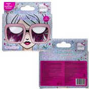 LUKKY Fresh Lash, реснички накладные перьевые розовый горох, клей в комплекте, кор.