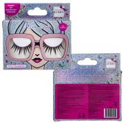 LUKKY Fresh Lash, реснички накладные с блестящей подводкой «Розовый», клей в комплекте, кор.