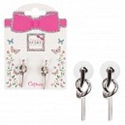 Lukky Fashion сережки Нео «Узелки вертикальные»,карта