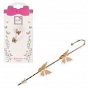 Lukky Fashion серьга-копьё на одно ухо Бабочки, карта