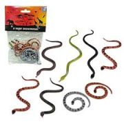 1toy «В мире животных» змеи 12шт.пакет с хед.18х14х2,5см.