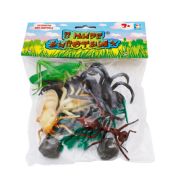 1toy «В мире животных» насекомые 10шт.пакет с хед.24х18х5см.