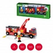 BRIO Пожарная машина,свет,звук,выдвижн.лестница,закруч.шланг,26х5х9см,кор.