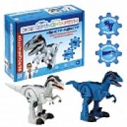 ЭКСПЕРИМЕНТАРИУМ Констр-Монстр Велоцираптор, сборная модель, на бат. 1*АА, цвет в асс., кор.