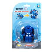 1toy «Мой первый трансформер» (собирается в суперкар, 6 см, блистер, син.)