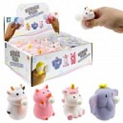 1toy Bubble Gum-антистресс «Животные» 6,5х6,5х5 см, слон