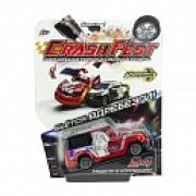 1TOY CrashFest Rabbit машинка 2в1инерционная, разборная, 10 см, блистер