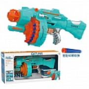 1toy Funmax «A72» бластер электрич., барабан на 20 выстрелов, в компл. 40 снарядов с присосками