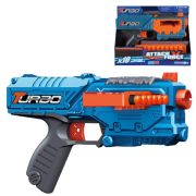 1toy Funmax «M12» бластер механич., обойма на 10 выстрелов, в компл. 10 EVA снарядов