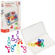 1toy IQ ТРЕНИНГ Настольная логическая игра «Смарт пазл Кольца», в кор. 9,8*14,5*3 см.