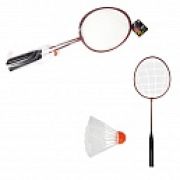 1toy бадминтон 2 ракетки, 1 волан, сетка