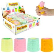 1Toy Жмяка «Выскочка. Лягушка» 6,5х6,5х6 см, оранжевый