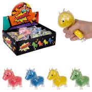 1toy Жмяка единорог с пенопласт. шарик., 11х8 см, 4 вида в асс., 12 шт. в д/б